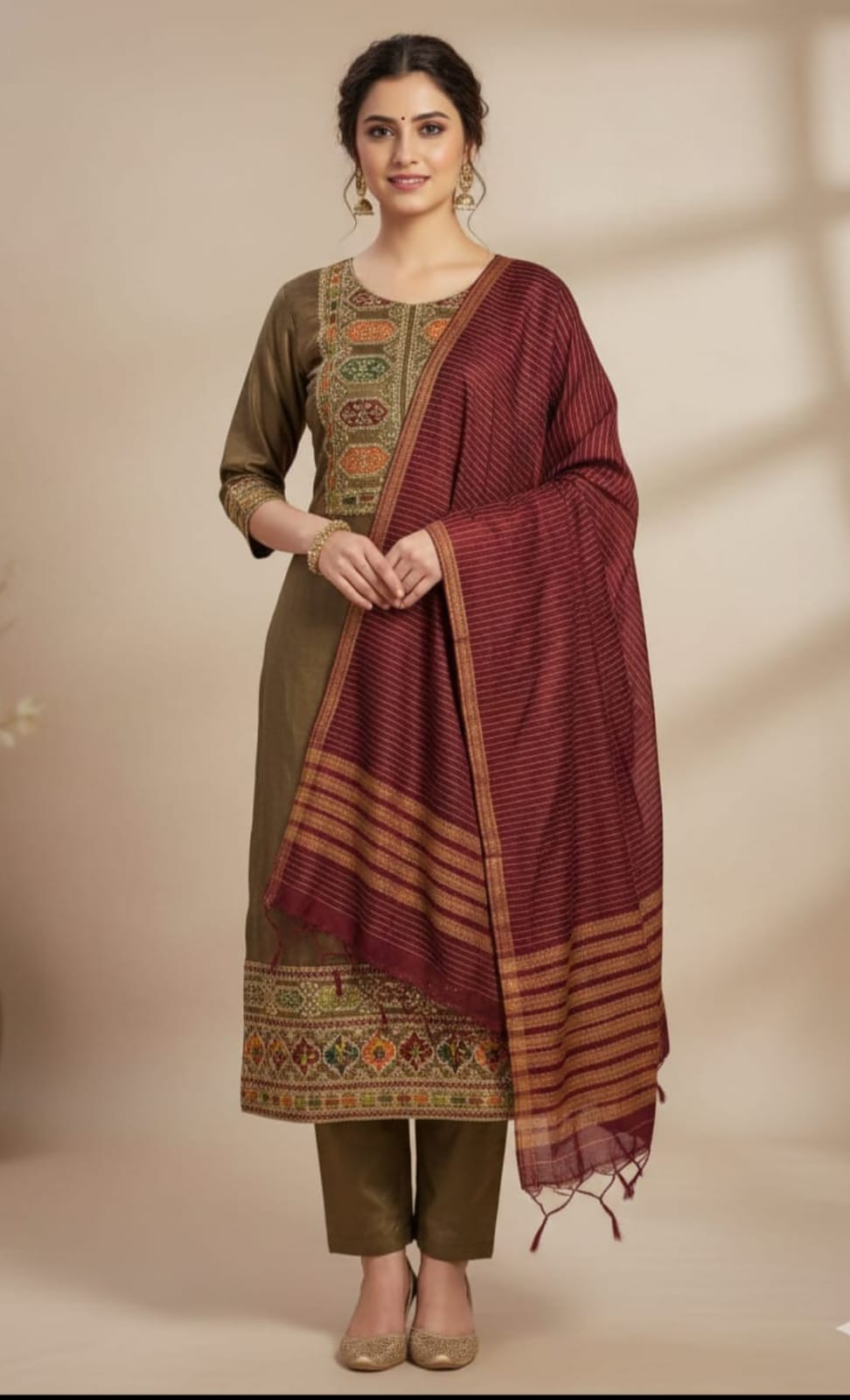 Winter Staple Laboosi - 3 Pcs Dress